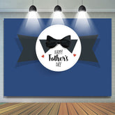 Lofaris Black Tie Dark Happy Fathers Day Backdrop For Party